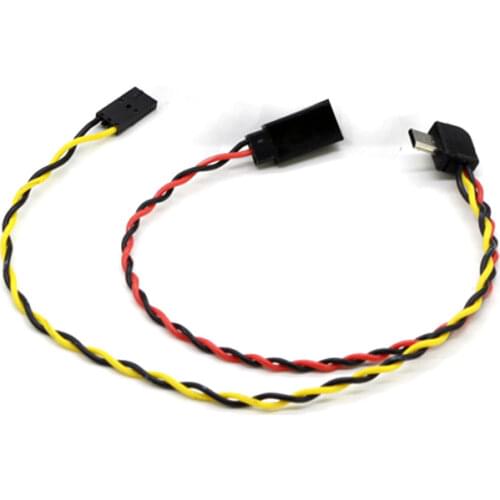 Micro USB To AV Out Cable 5.8G FPV TX RX for XiaoYi SJ4000 SJ5000 SJ6000 GOPRO Camera RC Model Airplane FPV Drones DIY Parts