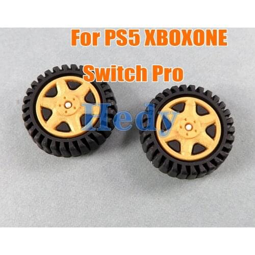 200pcs Thumb Grip Cap For playstation 5 PS5 PS4 XBOXONE FOR Switch Pro XBOX Series Joystick Cover case Car Wheel Tyre Silicone