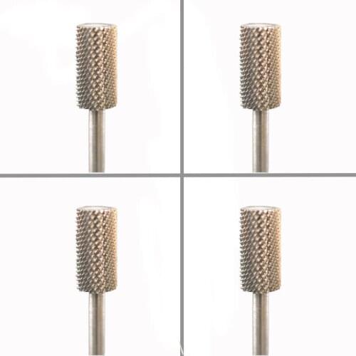 4pcs Carbide Nail Drill Bit - Small Barrel Bit - M