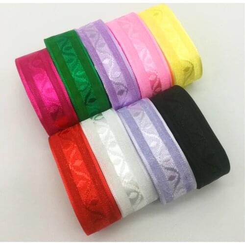 5Yards/lot 3/4" 20mm Organza Ribbon Bow Hair Party Wedding Christmas Decoration DIY Lace Jacquard Crafts