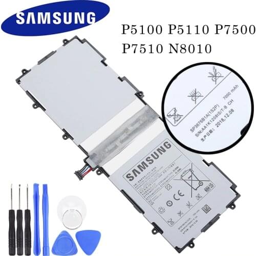 7000mAh SP3676B1A(1S2P) Replacement Battery For Samsung Galaxy Tablet Tab 2 Note 10.1 P5100 P5110 P7500 P7510 N8010 SP3676B1A