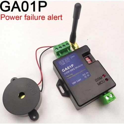Single input GSM Alarm System SMS Burglar Intruder Alarm GA01P GSM SMS Controller Alarm Home Security Power failure alert