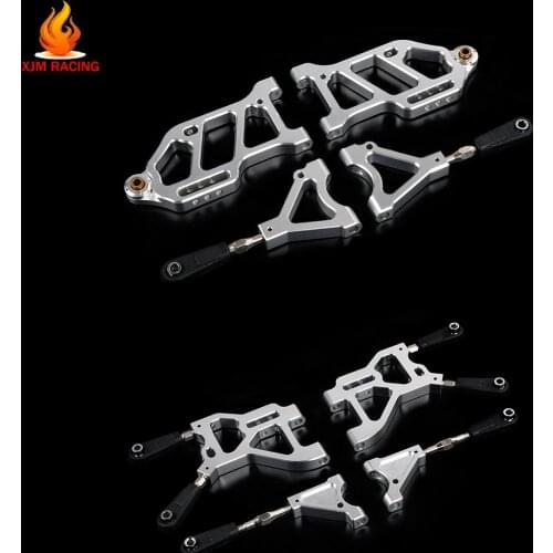 CNC Metal Front &Rear Suspension Bracket Kit for 1/6 FS Racing FG Monster Hummer ROFUN ROVAN Big Monster Truck RC CAR Toys PARTS