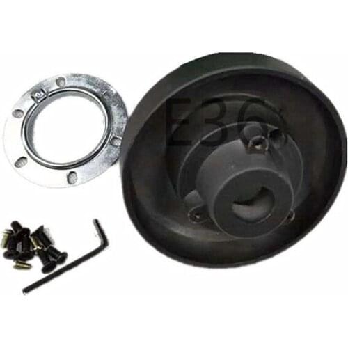 SPSLD Steering Wheel Short Hub Adapter for BMW SRK-E30/E36/E46H Aluminum Alloy Steering Wheel Base