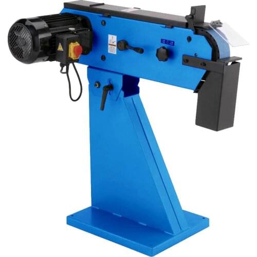 Belt machine industrial grade desktop heavy belt machine 380V household woodworking small DIY metal polishing and deburring