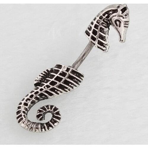 Fashion Personality Sexy Sea Horse Belly Rings for Women Body Piecing Jewelry Gifts