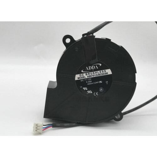 Original 7025 ab07012ub250300 12V 0.35A projector turbine blower fan
