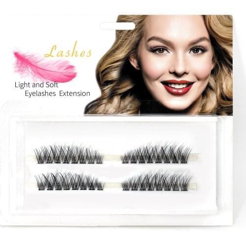 NEW 100boxes DIY Premade Volume Fans Bundles For Extension 3d Fluffy Mink Lashes Wholesale Segmented Dramatic Eyelashes
