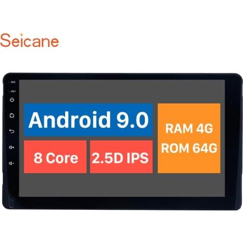 Seicane Car DVD Player Radio For 2009 2010-2014 Toyota Sienna XL30 9 Inch Android 10.0 Bluetooth Wifi GPS Navigation System