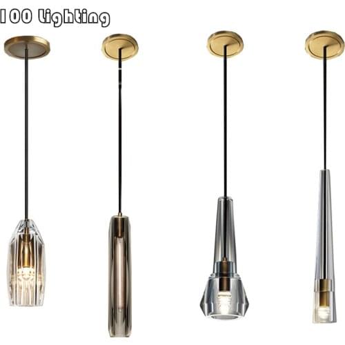 Modern Transparent Glass LED Pendant lights E14 Bulb Cable Adjustable Dining room Coffee Shop Bar Hanglamp 110/220V Nordic Lamp
