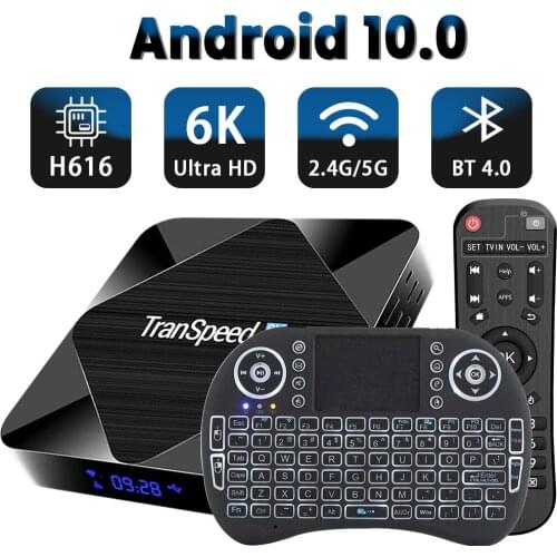 Android 10 Android TV Box 2.4G 5GHz Wifi Bluetooth 4GB 32GB 64GB 6K 3D 1080P Media Player TV Box Set top box