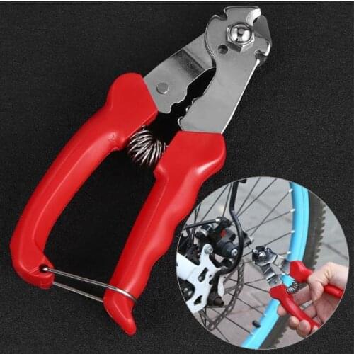 Bike Brake Shift Wire Cable Cutter Inner Outer Bicycle Spoke Cutting Wire Cable Shifter Wire Cutting Plier Clamp Repair Tools