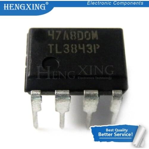 10pcs/lot TL3843P TL3843 DIP-8 In Stock