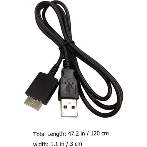 2PCS MP3 Player Charging Cable Data Sync Cord Compatible for WMC-NW20MU