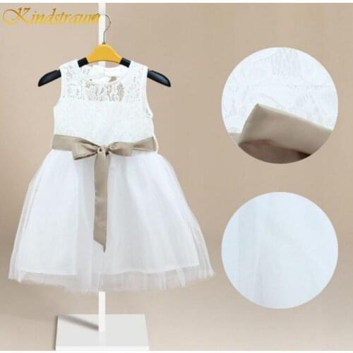 2019 Baby Girls Dress Kindstraum Lace Hollow Tassel Princess Costume Kids Dresses For Girls Party Dress For Kids Dress DC031