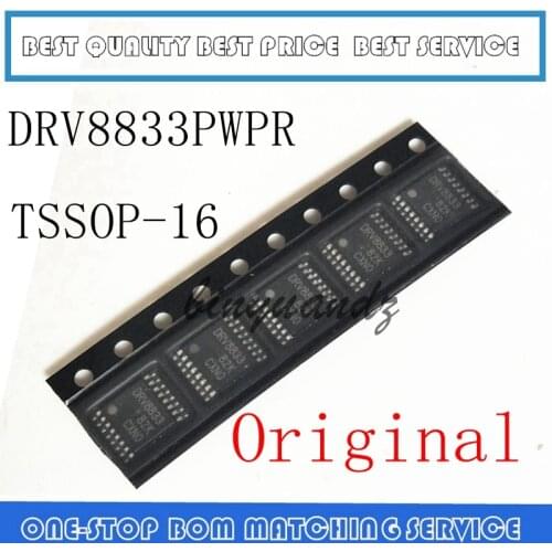 5PCS/LOT DRV8833PWPR DRV8833PWP DRV8833 TSSOP16 In Stock