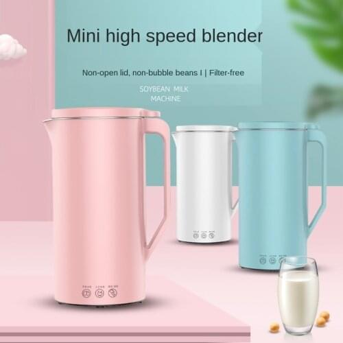 Soybean Milk Machine Vegan Paste 110 V220v Mini Soaking Beans from the Wall Filter Portable Juice