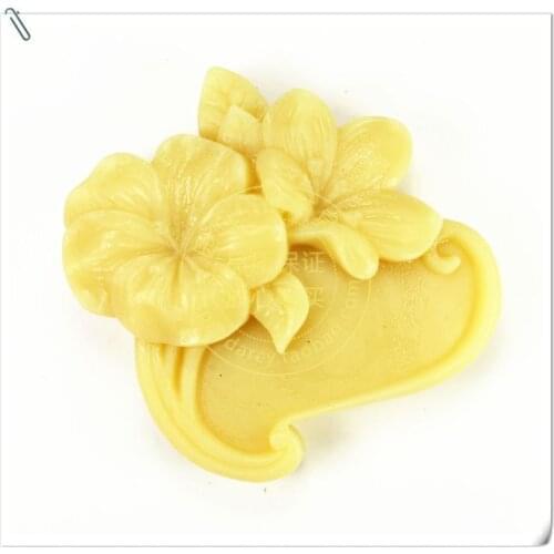 Flower Silicone Soap mold handmade 3d silicone mould DIY Craft molds S247