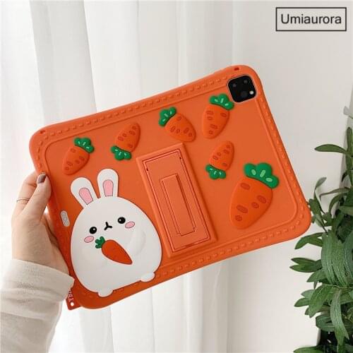 Kids Phone Model Case For IPad Air 9.7 2017 2018 Mini 1 2 3 4 5 8th 10.2 Pro 9.7 10.5 10.9 Tablet Soft Silicon Stand Funda Case