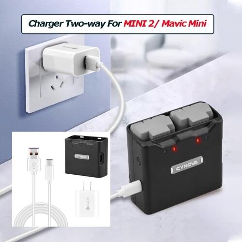 Charger Two-way Butler Charger for DJI Mavic Mini/Mini 2 Fast Charging Cable for Mavic Mini/Mini 2 Drone Accessories