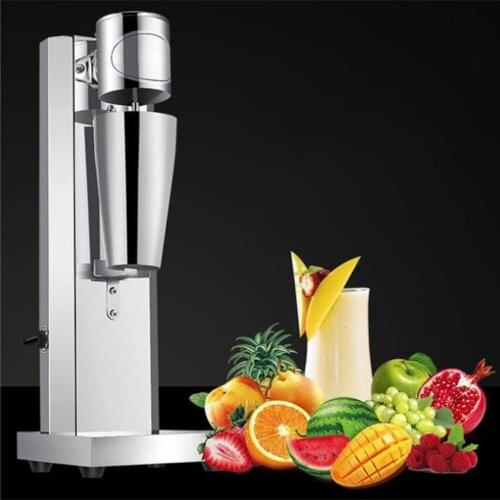 Commercial Milkshake Machine Milk Tea Mixer Stainless Steel Single Head Blizzard Cocktail Electric Mixer