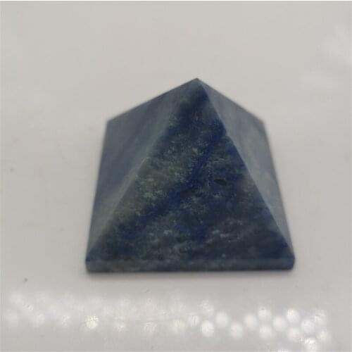 Natural blue winter mausoleum pyramid is meditation town house The first choice for home decoration