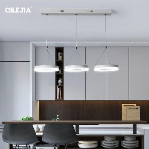 Pendant lights kitchen for living room dining room rectangle/ round base Restaurant Bedroom Decorative Pendant Lights fixture