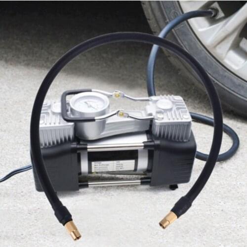60cm/80cm/1m /2m Air Compressor Hose Double Head Quick Connect Air Pump Tire Inflation Inflator Hose Adapter 5/16" 32TPI