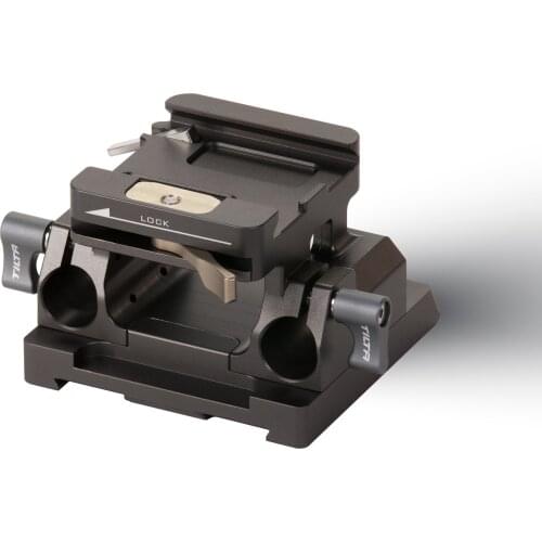 TILTA 15mm LWS Baseplate TA-BSP2-15-G For Panasonic GH5, Fuji XT3, for Nikon Z7, Sony a6 a7 a9 Type II dslr base BLACK