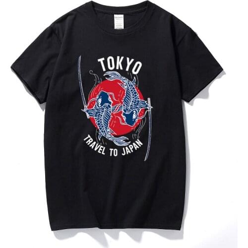 Tokyo Travel To Japan Logo Unisex T-shirt High quality printed tee shirt New Fashion Streetwear T-Shirt Tops Camisetas Hombre