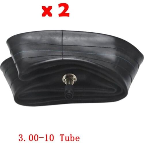 1 Pair Motorcycle 3.00-10 Inner Tube Tire XR50 CRF50 110 125 110CC Dirt Pit Bike Scooter 80/100-10