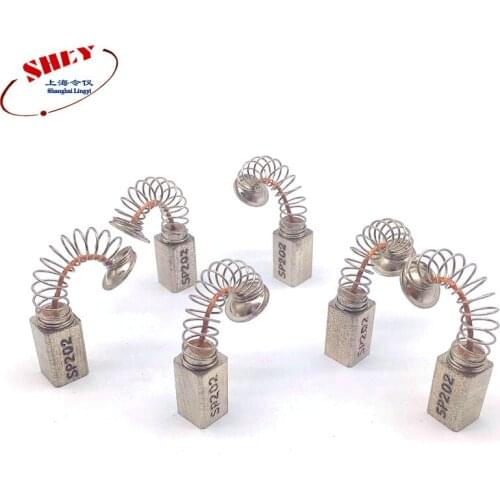 16*9.5*9.5MM 90%silver carbon brush -High slilver graphite carbon brush J390-1 The main Spring carbon brush sp202