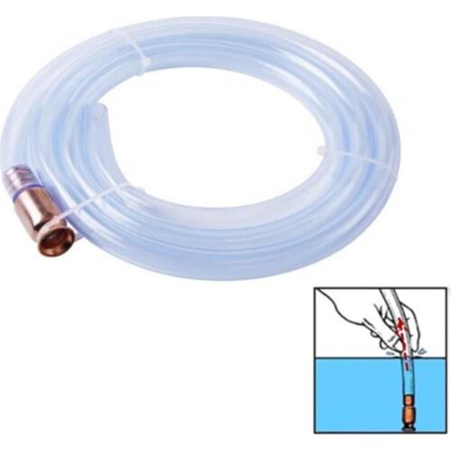 Auto Self-Priming Pumping Pump Automobile Tubing Easy To Clean Portable Car Tubing Car Refueling Straw High-Quality PVC Material