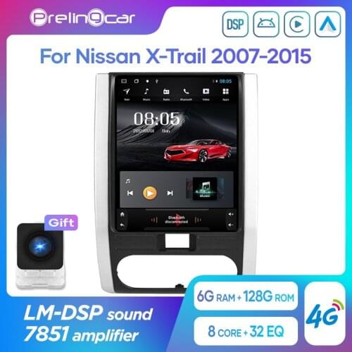 Vertical Screen Car Gps Multimedia Video Radio Player For Nissan MX6 X-Trail Verano Android 10 System Navigation Stereo Receiver