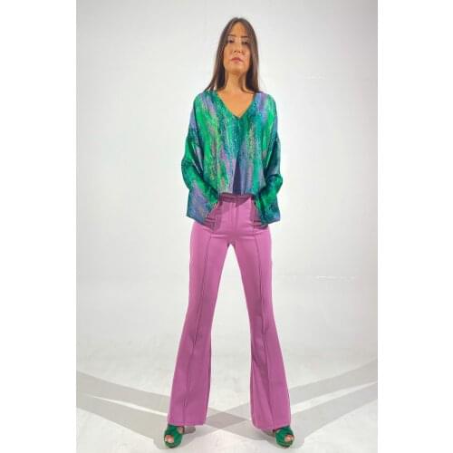 BANDZONE Women's Flared Trousers