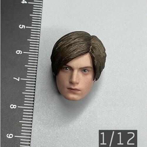For Fans Collection 1/12th American Male Punish Head Sculpture Normal Version For 6inch Doll Figures Accessories