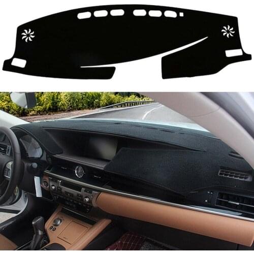 EIDRAN Car Dashboard Dash Mat DashMat Sun Shade Cover Pad Non-Slip For LEXUS ES350 ES250