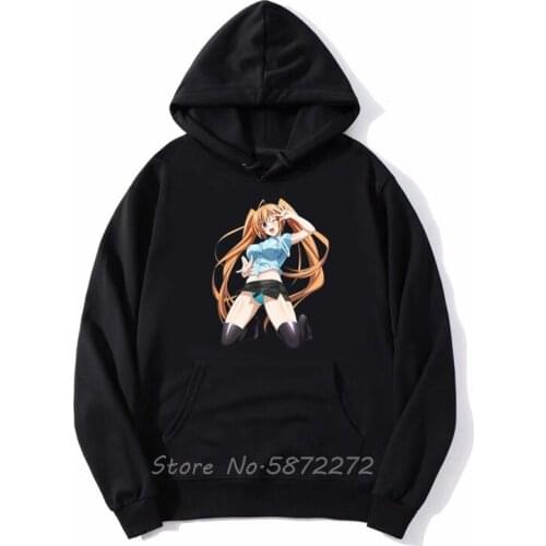 Irina Shidou Summer Imouto Rias Gremory High School DxD Ecchi Hentai Anime Girl Hoodie Men Sweatshirt Spring Autumn Hoody Hoodie