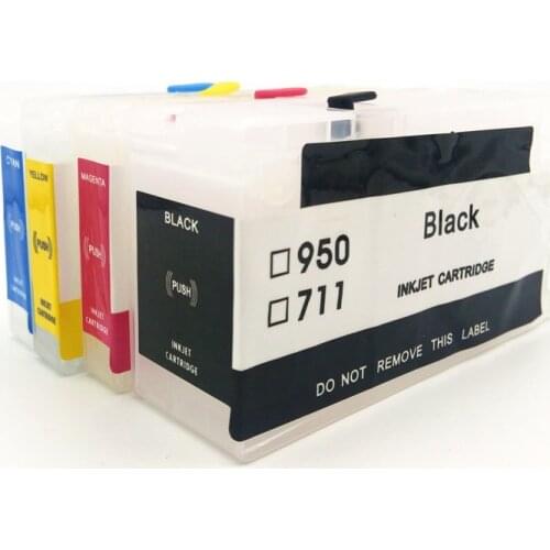 Vilaxh 952xl Refillable Ink Cartridge With ARC Chip Replacement For HP 952 xl Officejet Pro 8710 8715 8720 8730 8740 8210 7740