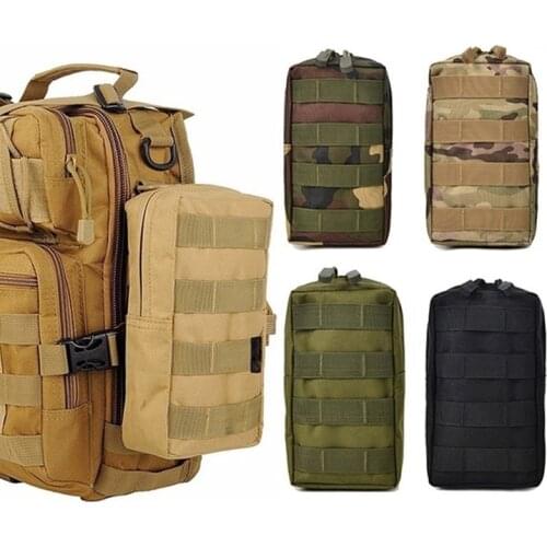 Tactical Molle Pouches EDC Utility Pouch Gadget Gear Bag Military Vest Waist Pack Water-resistant Compact Bag