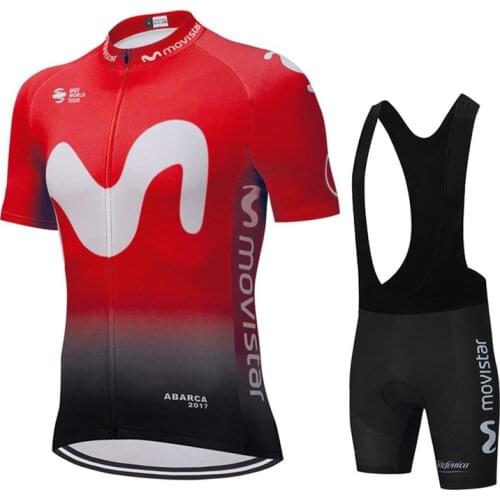 New Movistar Summer Cycling Jersey Mens Style Short Sleeves Cycling Clothing Sportswear Outdoor Mtb Ropa Ciclismo Bike Clothing