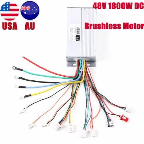 48V 1800W JP-KTDYD Brushless Controller Lead-acid Lithium Battery Electric ATV Go Kart Scooter E-Bike Upgrade Replacement 32A