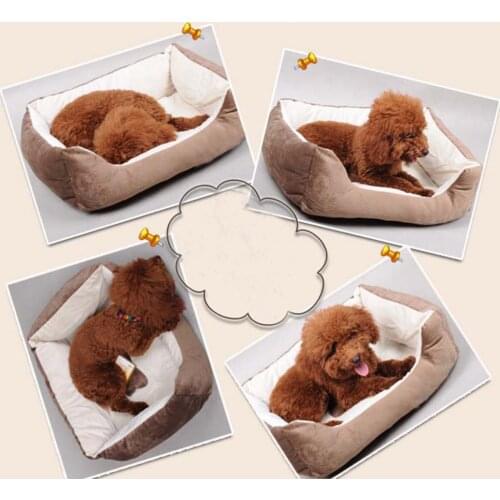 New Large Warm Soft Pet Dog Kennel Cat Puppy Bed Mat Pad House Kennel Cushion