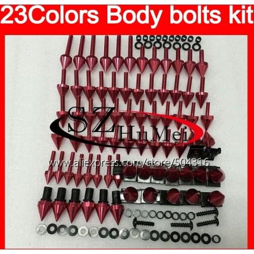Fairing bolts full screw kit For HONDA Goldwing GL1800 01 02 03 04 05 06 07 08 09 10 GL 1800 GL-1800 Windscreen bolt screws Nuts