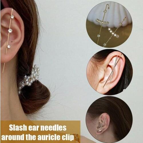 Oor Wrap Crawler Haak Oorbellen Meerdere Stijlen Geometrische Populaire Hip Oorbel Oorbellen Piercing Stud Straat Hop D1U1