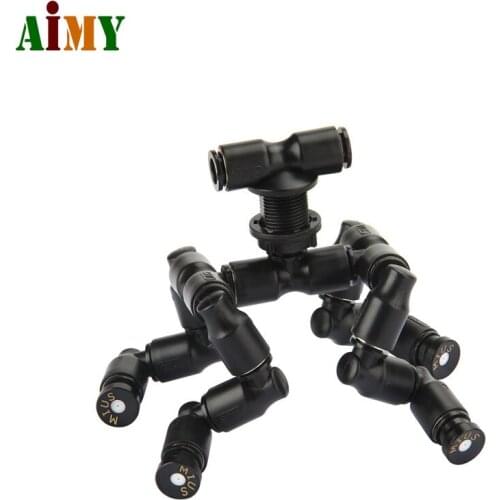 360° Adjustable Reptiles Fogger Mist Sprinkler Rainforest Tank Aquarium Aquatic Pet Cooling System Spray System