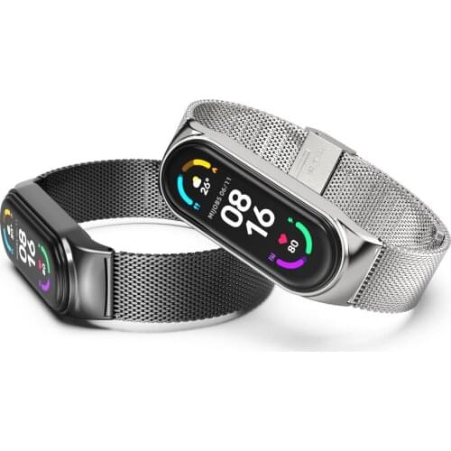 Smart Watch Strap for Xiaomi Mi Band 4 Metal Strap Stainless Steel Bracelet for correa Mi Band 3/4 Strap Watchband Belt pulseira