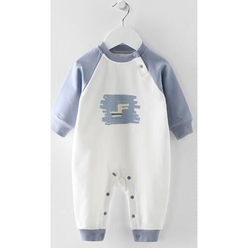 Long Sleeve Autumn Baby Romper Jumpsuit Cotton Casual Cartoons Newborn Baby Girl Clothes Unisex Ropa Nino Bodysuits BE50BR