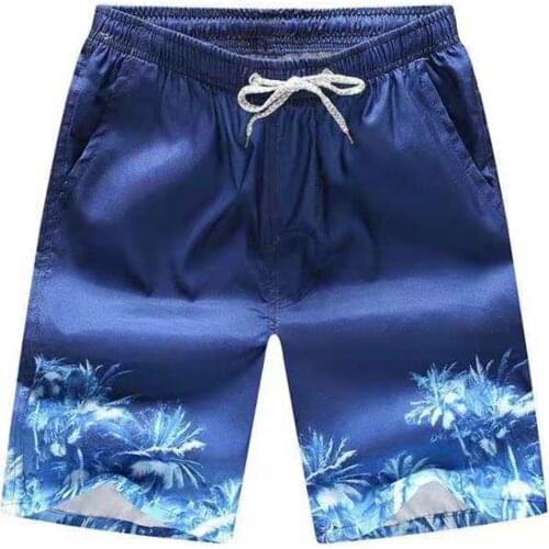 Fast-drying Mens Color Shorts Swimming Beach Shorts Flower Surfboard Shorts Sweatpants Gym Fitness Quick Dry Beach Shorts #Y