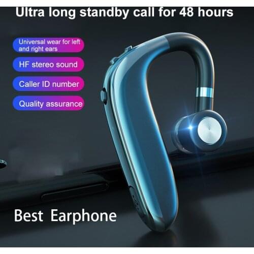 For Driving Business Sport Headphone BLE 5.2 Wireless Headset Ear-Mounted Earphone With Long Standby For Xiaomi Huawei iPhone